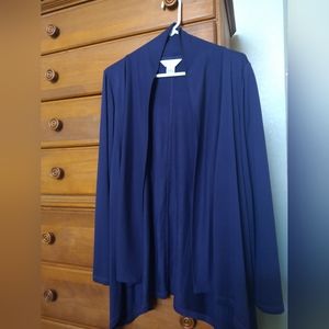 Purple Liz Claiborne cardigan